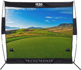 IZZO Golf Tru Vu Trainer 7.5' x 7.5' Hitting Net