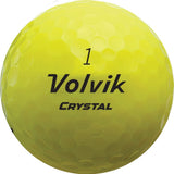 Volvik Crystal Focus Colored Golf Balls