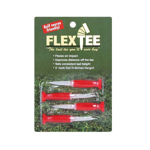 FlexTee Flexible Golf Tees (4 Pack)