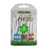 Champ Fly Tees 4" Plastic Golf Tees