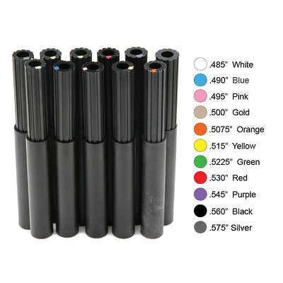 Premium Color Coded Golf Shaft Extensions for Graphite / Steel