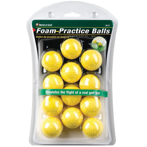 JEF World of Golf Foam Practice Balls