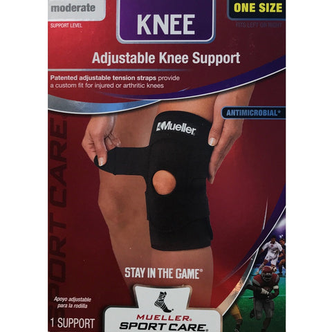 Mueller Sport Care Moderate Adjustable Knee Support Brace