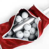 Tour Gear Golf Ball Shag Bag with Aluminum Handle and Frame