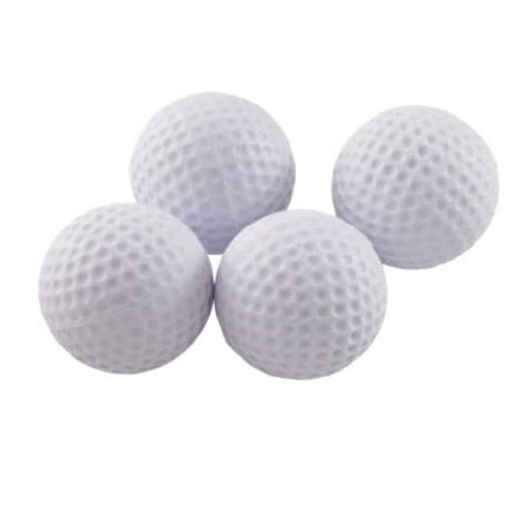 Short Flight Foam Practice Golf Balls - 4 Pack