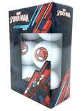 Spiderman Marvel Golf Balls 6 pack