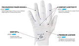 Bionic Golf Women's StableGrip Gloves with Natural Fit Technology