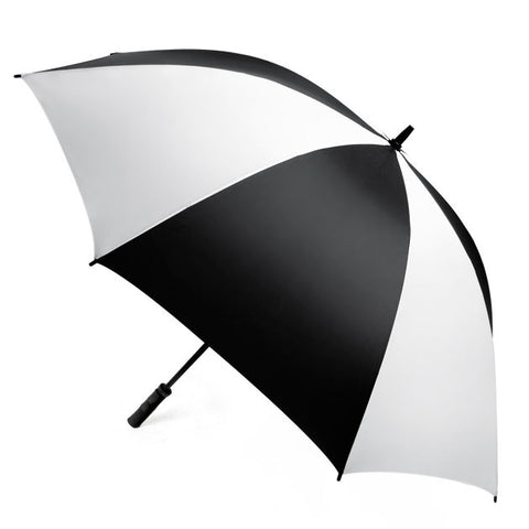 62 Inch Deluxe Golf Umbrella Black/White