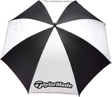 TaylorMade 60" Single Canopy Umbrella - White & Black