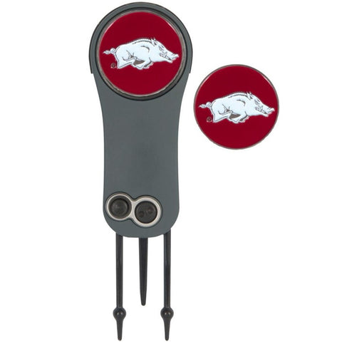 Team Effort Collegiate Pitchfix Fusion 2.5 Switchblade Repair Tool and Ball Markers