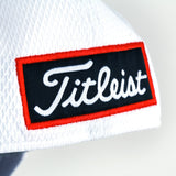 Titleist Golf Tour Elite Fitted Hat - White/Charcoal