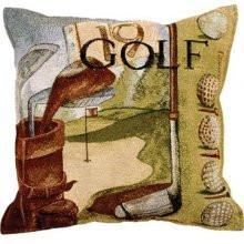 Vintage GOLF Pillow
