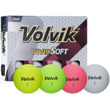 Volvik Vivid Soft Matte Urethane Golf Balls