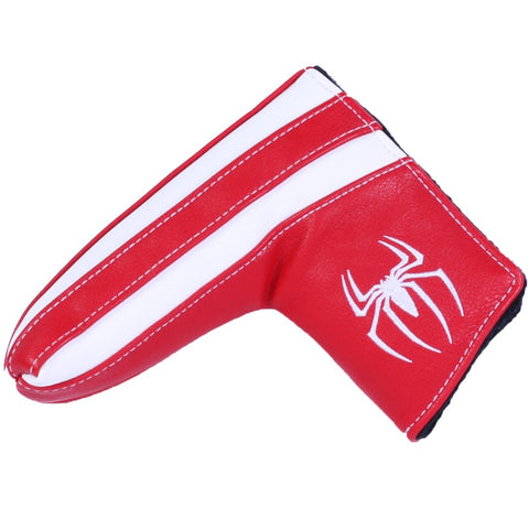 Volf Golf Red Synthetic Leather Spider Putter Cover