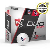 Wilson Staff Duo Soft NFL Team Licensed Golf Balls