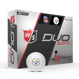 Wilson Staff Duo Soft NFL Team Licensed Golf Balls