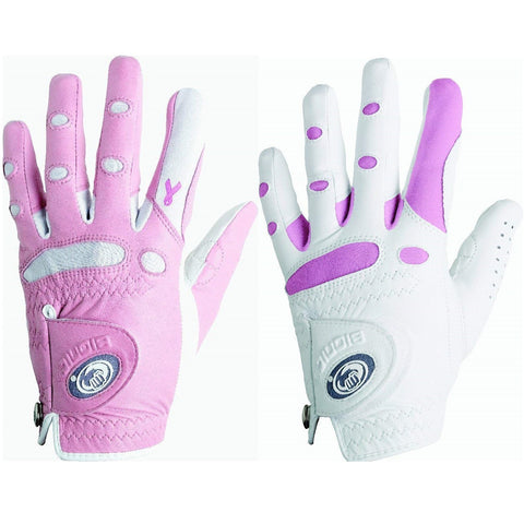 Bionic Golf Women's StableGrip Glove - Pink White (Closeout)
