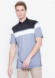 Jack Nicklaus Black Label by Perry Ellis Yarn Dyed Color Block Polo Shirts