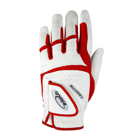 Intech Junior Golf Glove (Red/White)